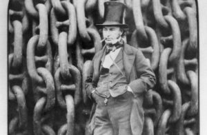 Brunel with giant chain links